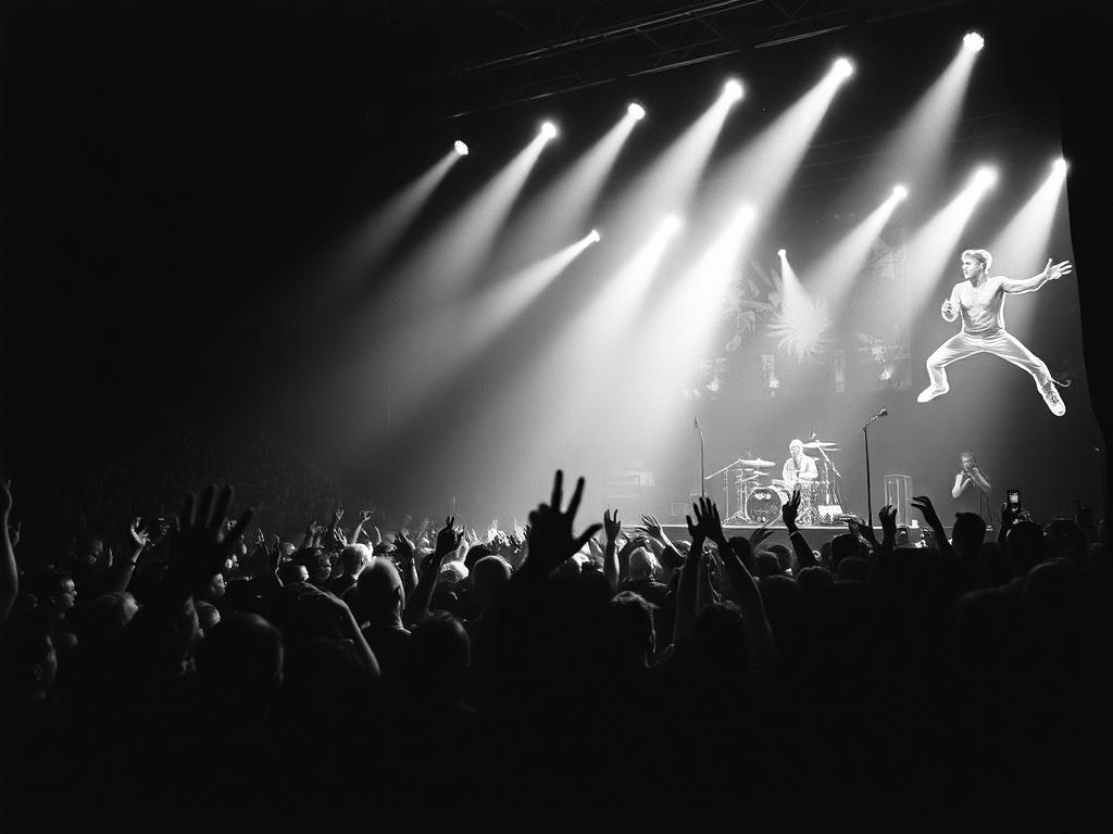 Фотографии концертов: чёрно‑белый канон — как свет и тьма создают музыкальную память