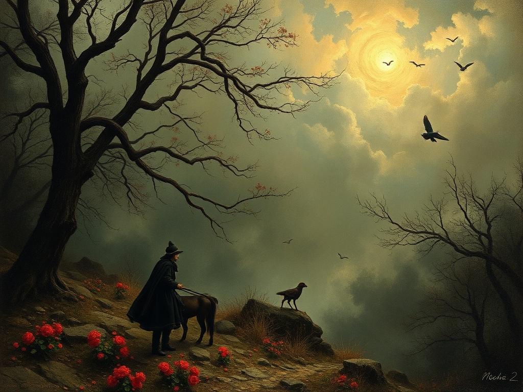 Романтика в готик‑лирике: любовь и смерть