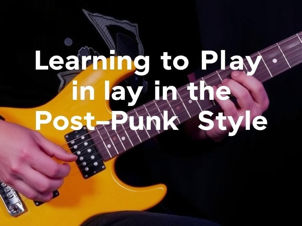 Обучение игре в стиле постпанк: упражнения для гитариста, которые зажигают сцену и глоток свежего воздуха в ваших треках